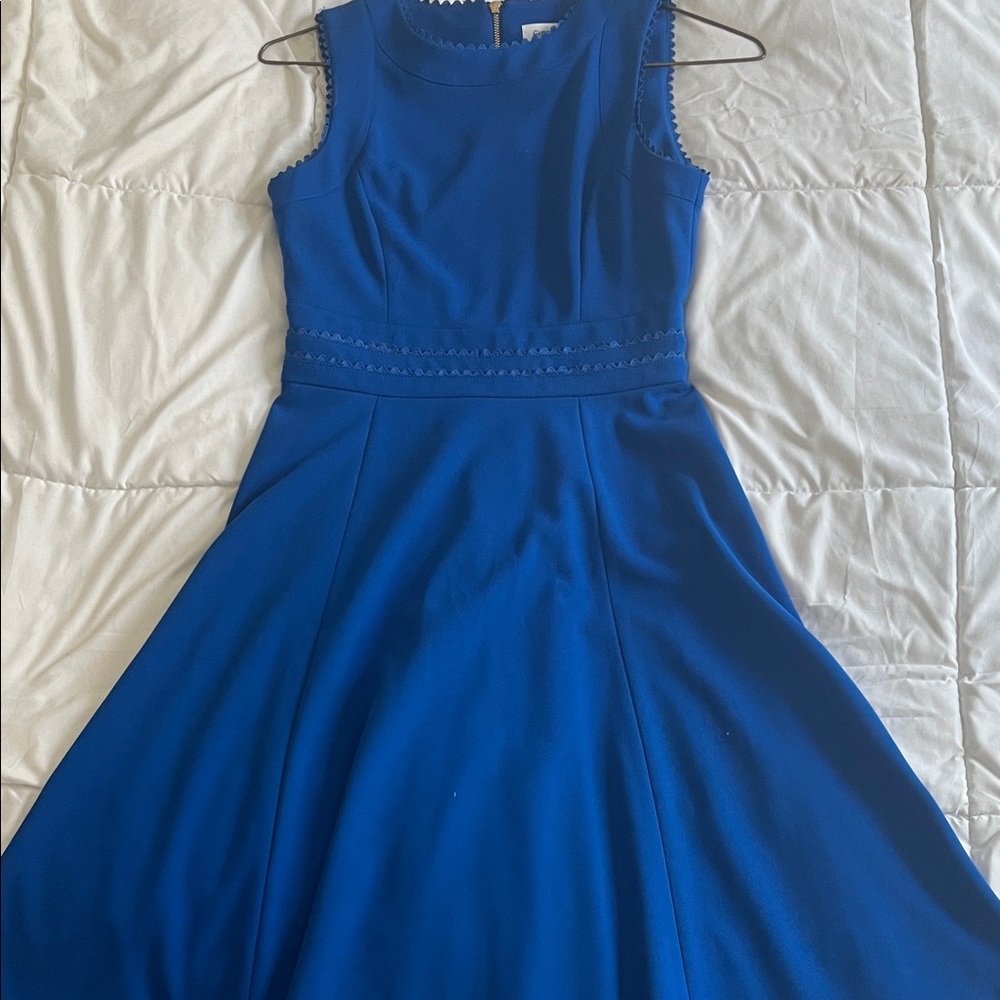 Calvin Klein Royal Blue Midi Dress
